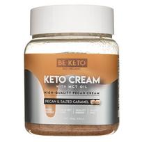 BeKeto Keto kremas su MCT aliejumi, Pekanai ir sūdyta karamelė - 250 g
