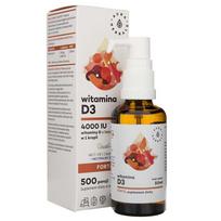 Aura Herbals Vitaminas D3 4000 TV, lašai - 50 ml