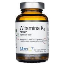 Kenay Vitaminas K2 MenaQ7 (iš avinžirnių) - 60 kapsulių