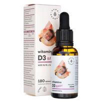 Aura Herbals Vitaminas D3 Baby, lašai 400 TV - 30 ml
