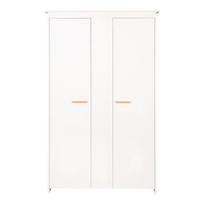 Baltos spalvos vaikiška spinta 119x190x52 cm Anton – Roba