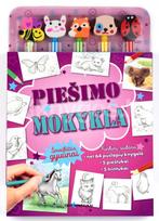 Piešimo mokykla. Šmaikštūs gyvūnai
