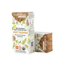 Augaliniai šviesūs plaukų dažai Light Blonde, Cultivator's, 100g