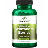 Swanson Šizandros uogos 525 mg - 90 kapsulių