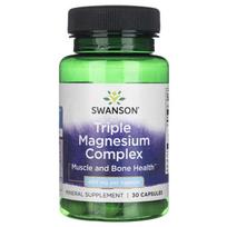 Swanson Trigubas magnio kompleksas 400 mg - 30 kapsulių