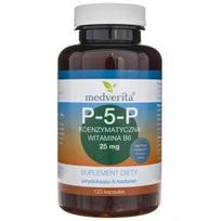Medverita P-5-P kofermentinis vitaminas B6 25 mg - 120 kapsulių