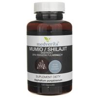 Medverita Mumio / Shilajit ekstraktas 20% fulvo rūgščių - 120 kapsulių