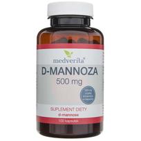 Medverita D-manozė 500 mg - 100 kapsulių