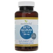 Medverita Beta gliukanas 1,3/1,6 D 200 mg - 120 kapsulių
