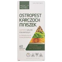Medica Herbs Dirvinis asiūklys artišokas, kiaulpienės 540 mg - 60 kapsulių