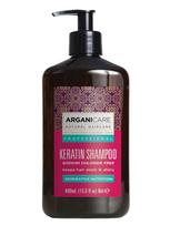 ARGANICARE Profesionalios priežiūros šampūnas su keratinu, 400 ml