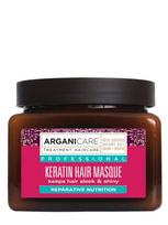 ARGANICARE Atstatomoji plaukų kaukė su keratinu visų tipų plaukams, 500 ml