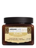 ARGANICARE Plaukų kaukė su ricinos aliejumi, 500 ml