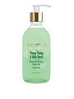 ARGANICARE Balansuojantis ir atpalaiduojantis kūno prausiklis (Aloe Vera ir kanangų aromato), 500 ml