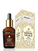 ARGANICARE Organinis kviečių gemalų aliejus veidui, kūnui ir plaukams (WHEAT GERM Organic Oil), 30 ml