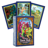 Neopets Faerieland taro kaladė – 78 kortų + iliustruotas gidas
