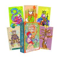 Įkvepiančios manga stiliaus taro kortos „Floating World“, 78 + vadovas
