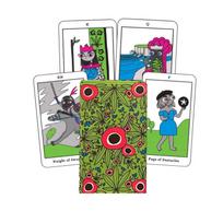 Four Twenty Tarot – kanapių tematikos 78 kortos su anglišku vadovu