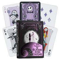 Bicycle Nightmare Before Christmas kolekcinės žaidimo kortos – magijai