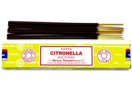 Satya Citronelės smilkalai – gaivus aromatas, atbaido uodus namuose