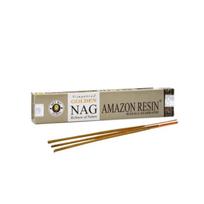 Golden Nag Amazonės dervos smilkalai – natūralūs, rankų darbo, 15 vnt.