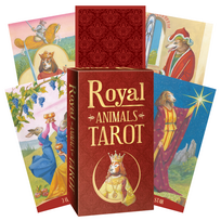 Royal Animals Taro kortos – išskirtinė iliustruota kaladė, 78 kortos