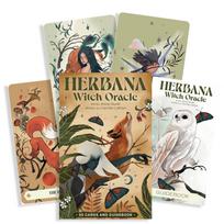Herbana Witch Oracle – žaliosios raganos orakulo kortos, 50 + gidas