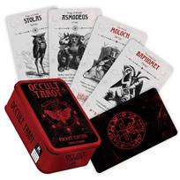 Occult Tarot kišeninės kortos skardinėje dėžutėje – 78 kortų kaladė