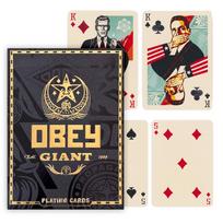 OBEY žaidimo kortos Auksinis leidimas – kolekcinės, pokeriui ir triukams