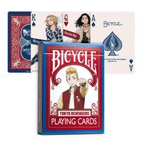 Bicycle Tokyo Revengers žaidimo kortos – anime gerbėjams, pokeriui