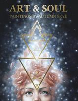 Autumn Skye meno albumas: vizionieriška anglų knyga, kietas viršelis, 156 psl.