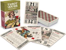 Tarot à Jouer pranašavimo kortos, prancūzų kalba, 78 kortų, klasikinės