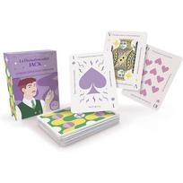 Prancūziškos būrimo kortos, 55 vnt., pokerio formato – kelioninis rinkinys