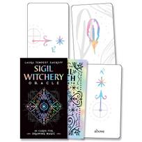 Sigil Witchery Oracle kortos – 60 kortų magijos rinkinys su 240 psl. vadovu