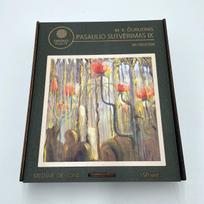 M.K. Čiurlionis „Pasaulio sutvėrimas IX“ kolekcinė medinė dėlionė, 150 det., M