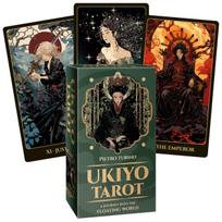 Ukiyoe taro kortos – įkvėptos japonų meno, 78 kortų kaladė su knygele