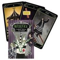 Beetlejuice taro kortos – 78 kortų kaladė su gidu, oficiali kolekcinė dovana