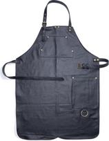 "Angus Stoke Premium" odinė prijuostė Juoda rankų darbo 100 % odinė prijuostė, skirta kepti ir virti - reguliuojama BBQ prijuostė Odinė prijuostė Howard