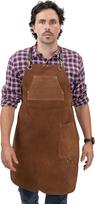 Angus Stoke Premium Leather Prifront - Odinė BBQ prijuostė - Vieno kirpimo vintažinė odinė prijuostė - Grilis ir virtuvė - Stan