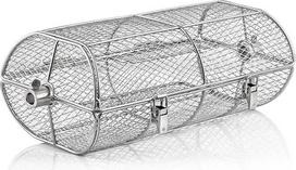 BBQ-Toro Stainless Steel Grill Basket for Rotisserie | 42.5 x 21 x 16 cm | Universal Grill Circular for Gas Grill and More | Rotisserie Basket, Rotating Basket, Round Basket