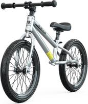 GASLIKE balansinis dviratis 16 colių dideliems vaikams nuo 4 5 6 6 7 8 metų berniukams ir mergaitėms, dviratis be pedalų, reguliuojama sėdynė, pneumatinės padangos, greitai surenkamas, patogus ir labai lengvas