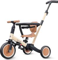 newyoo TR008 5-in-1 balansinis dviratukas, triratukas nuo 1-3 metų, vaikiškas triratukas su stūmimo juosta, vaikiškas dviratukas, balansinis dviratukas, bėgimo dviratukas su vairu, saugos juosta