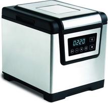 SV 06 Profesionali Sous-Vide viryklė 6 l, skirta gaminti pagal Sous Sous žemoje temperatūroje (25-85 °C) Sousvide orkaitės galia 1200 W Nerūdijantis plienas Juodas juodas jutiklinis ekranas