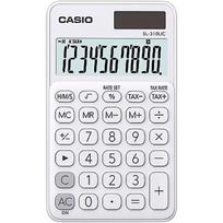 Casio CALCULATOR, POCKET SL-310UC-WE WHITE, 10 DIGIT DISPLAY SL-310UC-WE BOX