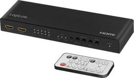 Switch LogiLink LogiLink Switch HDMI-Matrix 4x2-Port, 4K/60Hz, Scaler, HDR,ARC