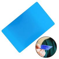 Aliuminio vizitinė kortelė graviravimui - juoda - 54x86mm -