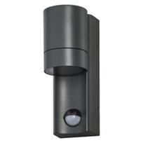 Sieninis lauko šviestuvas OSRAM ENDURA ISIDOR SENSOR IP65 GU10 35W h17cm su jud davikliu