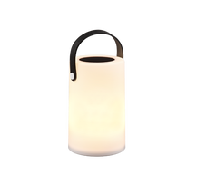 Stalinis LED šviestuvas REALITY GRACIA IP44 0,1W RGBW 15lm įkraun TypeC/saule Ø12x20,5cm
