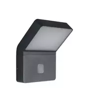Lauko LED šviestuvas su judesio davikliu OSRAM ENDURA WALL WIDE, IP44, 3000 K, 12 W, 750lm