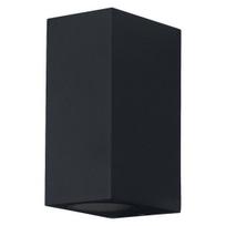 Sieninis lauko šviestuvas OSRAM Endura Square, IP44, GU10, max 2 x 35W, juodos sp., h9,2cm
